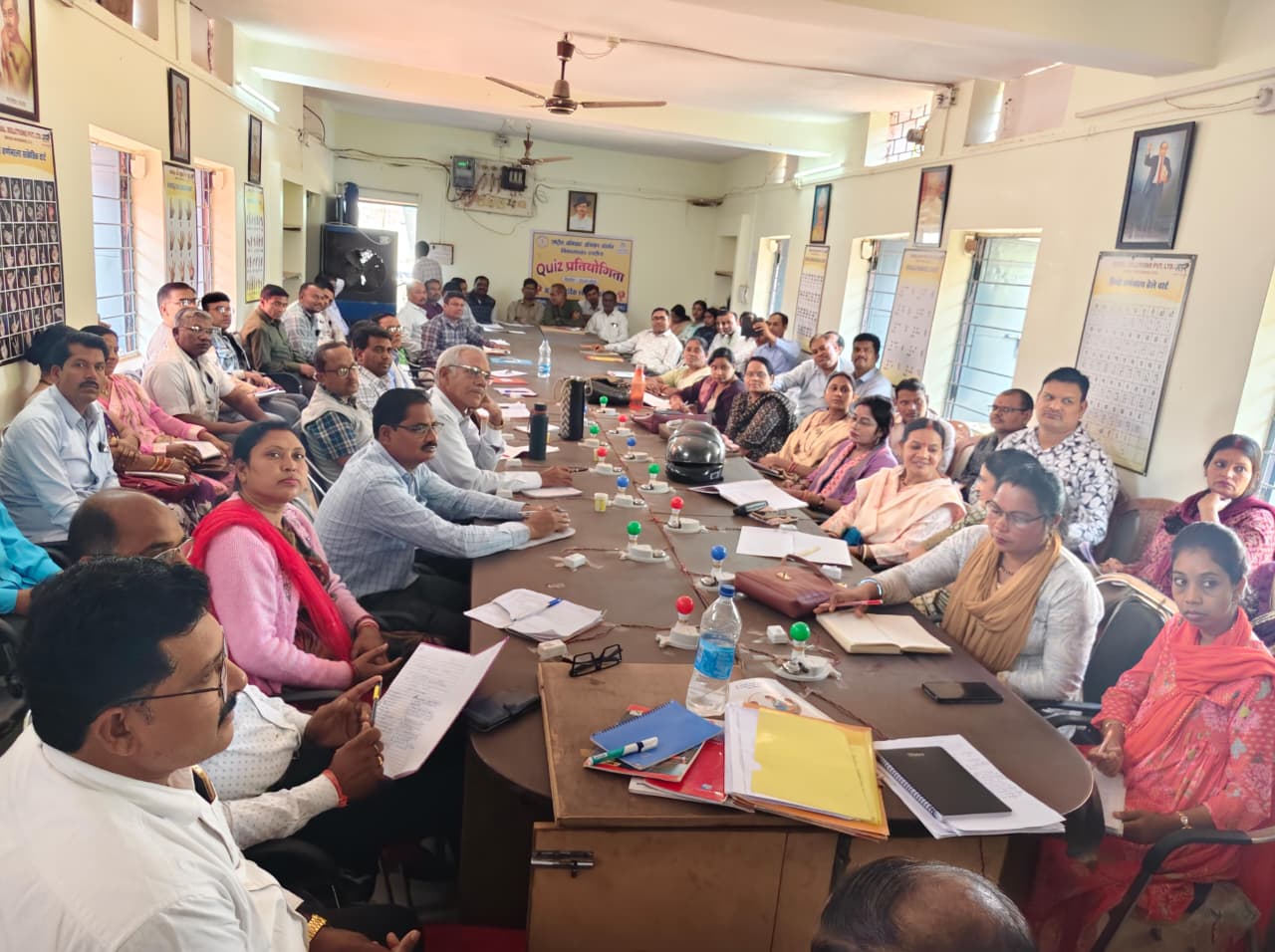 मुख्यमंत्री शिक्षा गुणवत्ता सुधार बैठक प्रशिक्षण सह एफएलएन मेला कार्यशाला का हुआ आयोजन