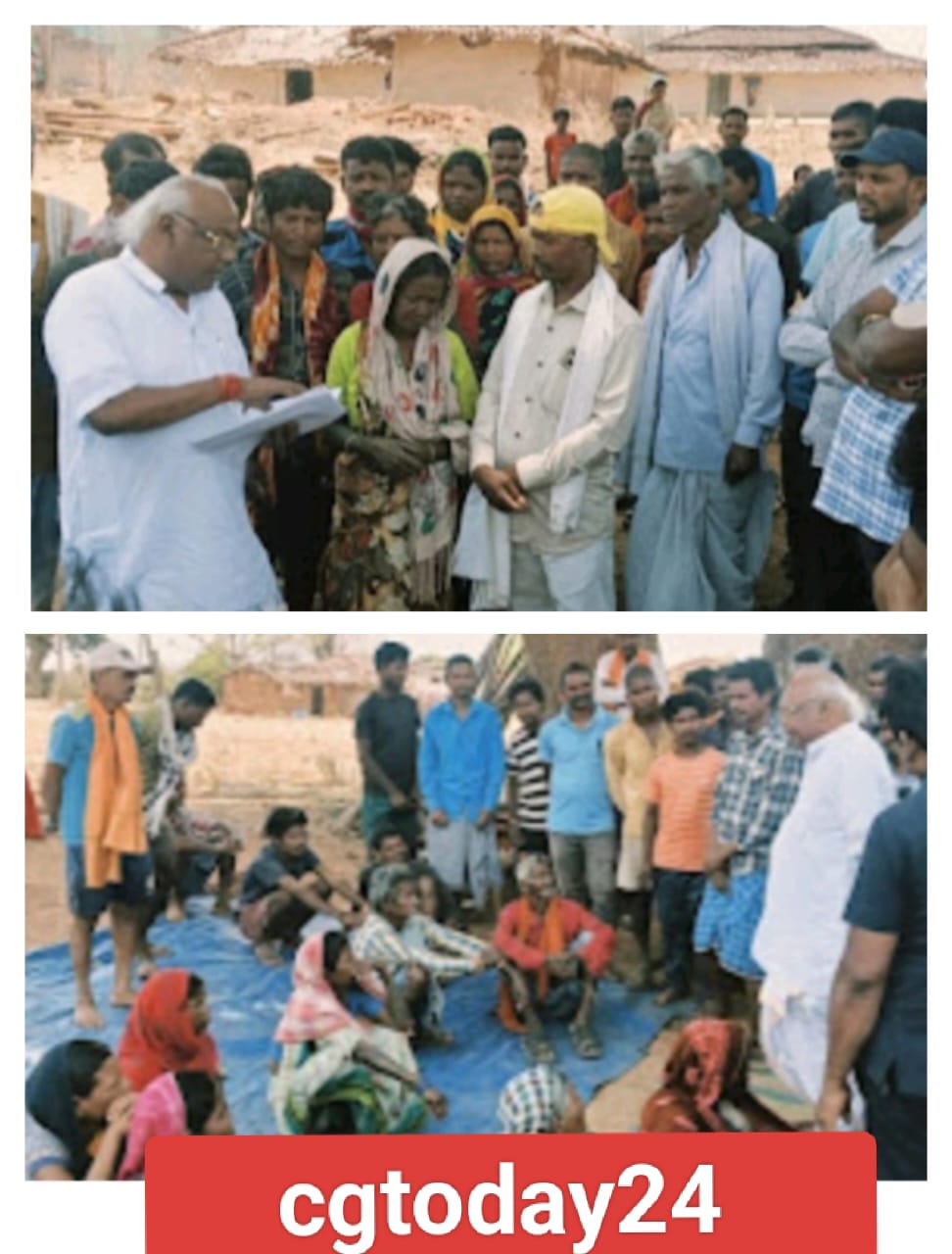 बरियों में मृत पहाड़ी कोरवा परिवार से मिले सरगुजा सांसद, बढ़ाया ढांढस । त्वरित कार्यवाही के दिए निर्देश 