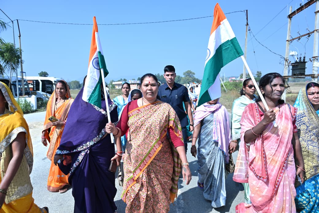 लौहपुरुष सरदार वल्लभभाई पटेल की 150वीं जयंती पर जिले में हुआ यूनिटी मार्च का भव्य आयोजन