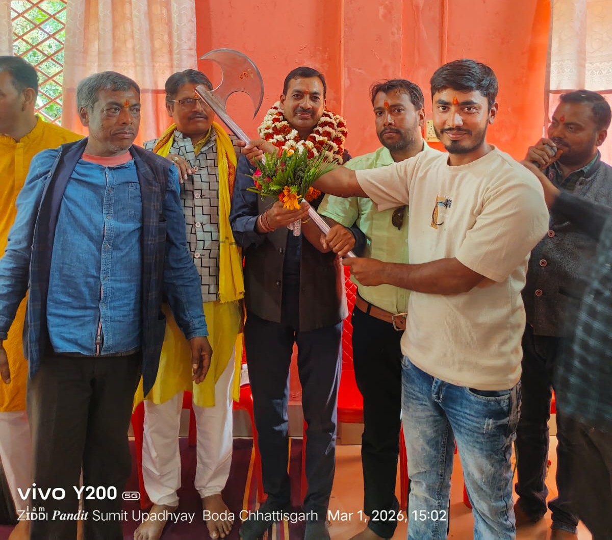 सनातनी परशुराम सेना के प्रदेश अध्यक्ष बने श्री लक्ष्मी नारायण तिवारी