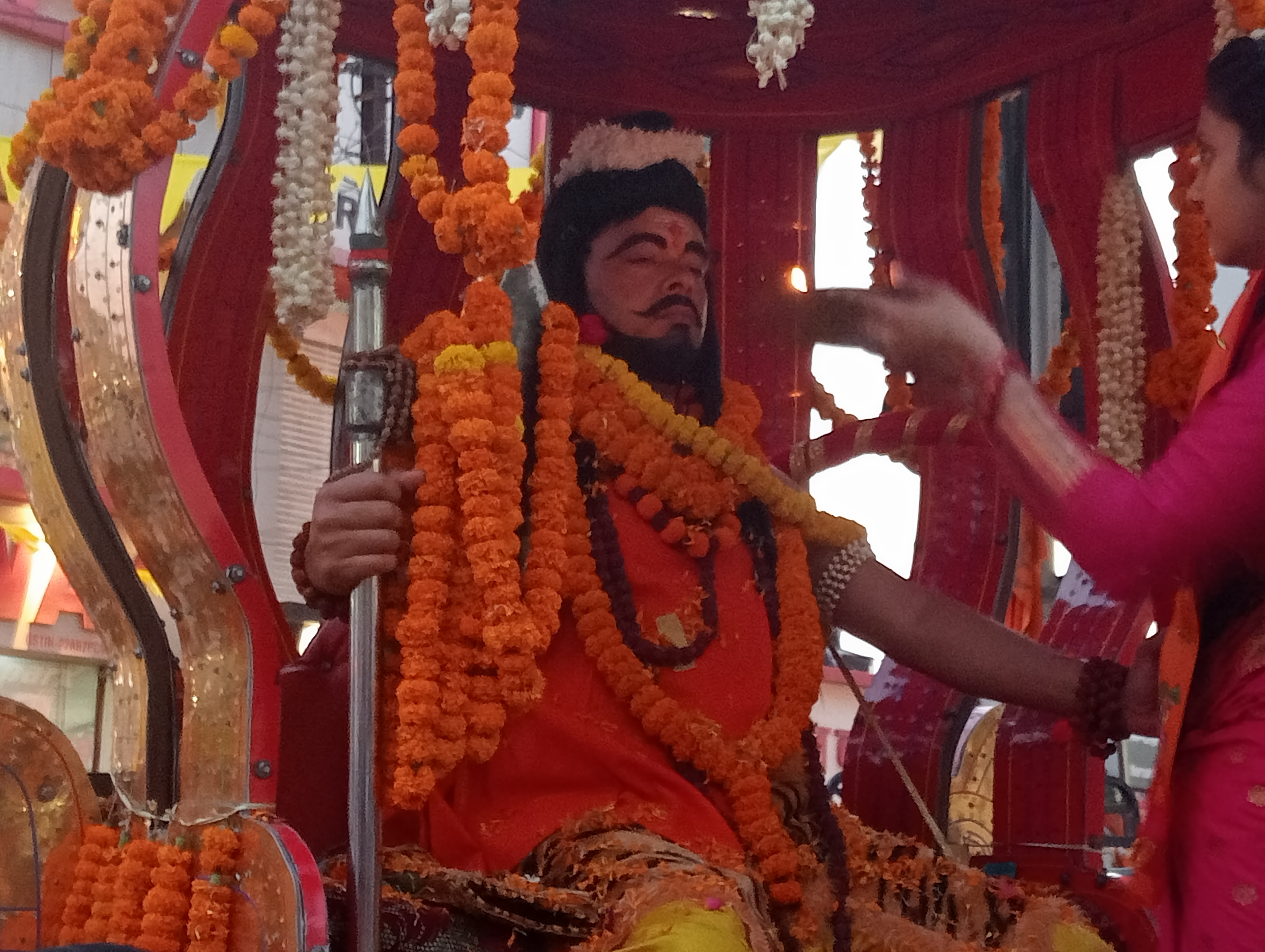 धूमधाम व भक्तिमय माहौल में मनाया गया परशुराम की जयंती निकाली गई भव्य शोभायात्रा